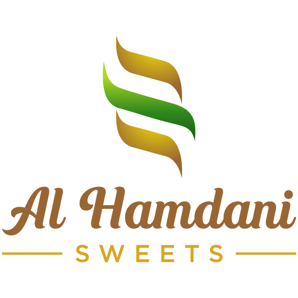 Al Hamdani Sweets Vertical Logo