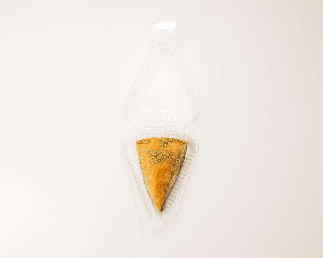 Al-Hamdani Sweets Pistachio Baklava Slice Triangle