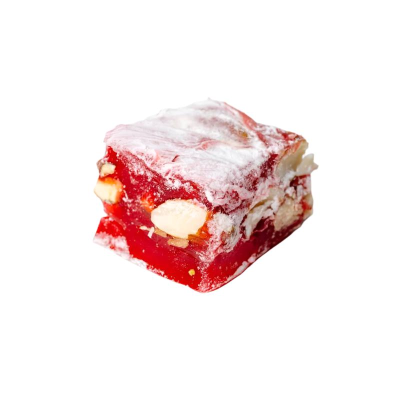 Al Hamdani Sweets .5 lb Turkish Delight Lokum Pomegranate & Nuts