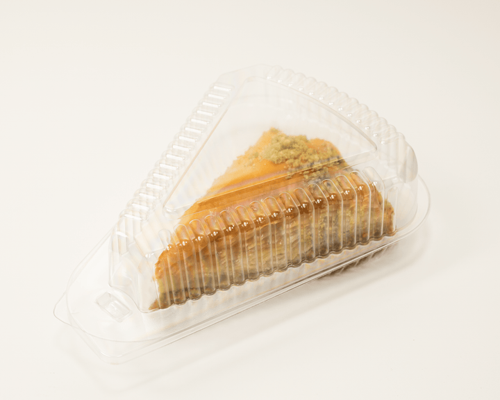 Al-Hamdani Sweets Pistachio Baklava Slice Triangle