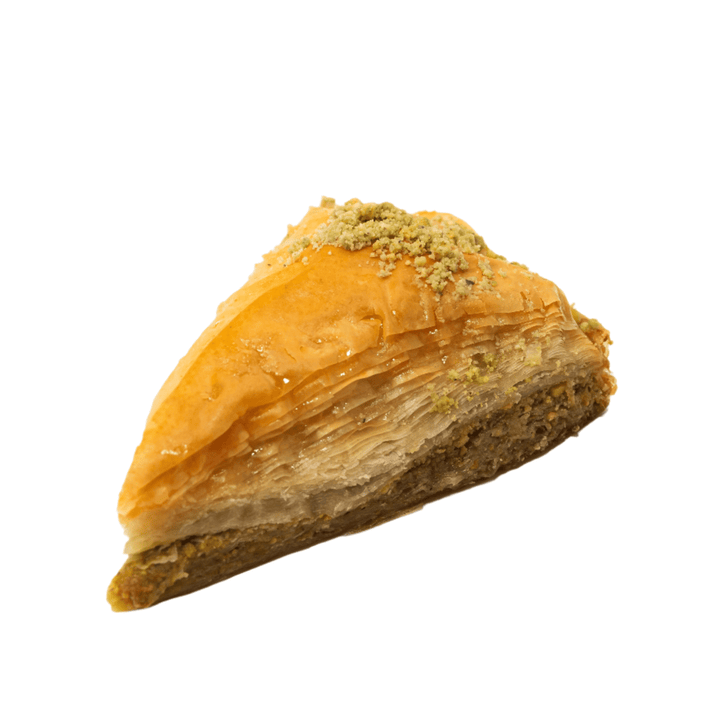 Al-Hamdani Sweets Pistachio Baklava Slice Triangle