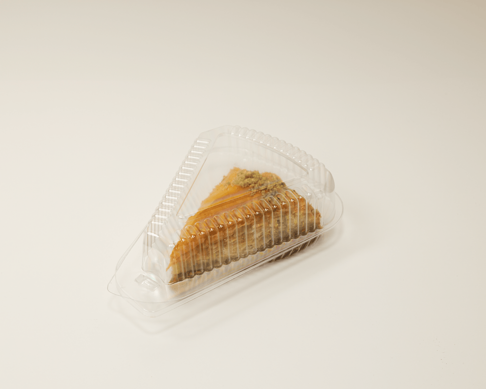 Al-Hamdani Sweets Pistachio Baklava Slice Triangle