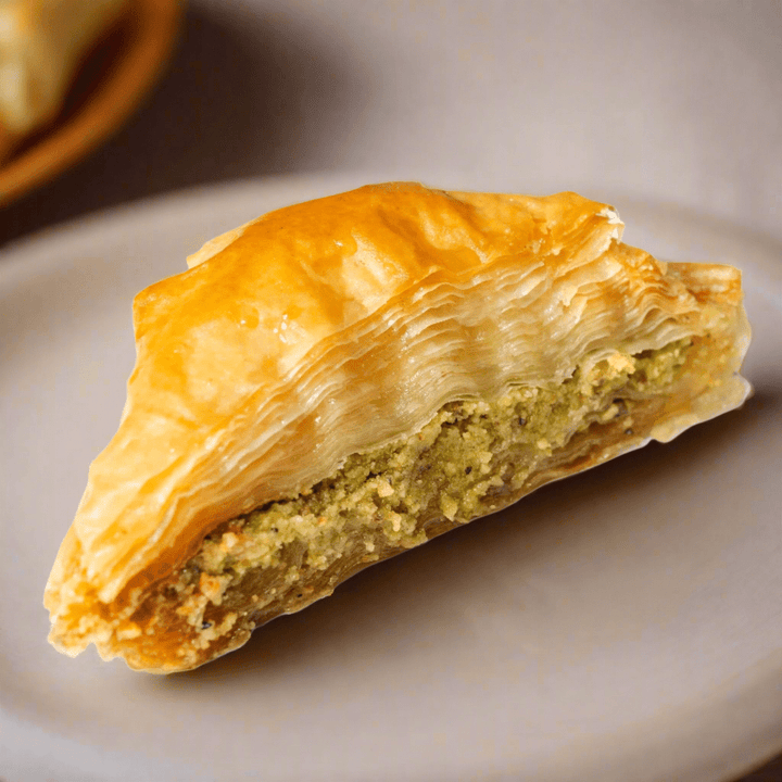 Al Hamdani Sweets Triangle Pistachio Baklava